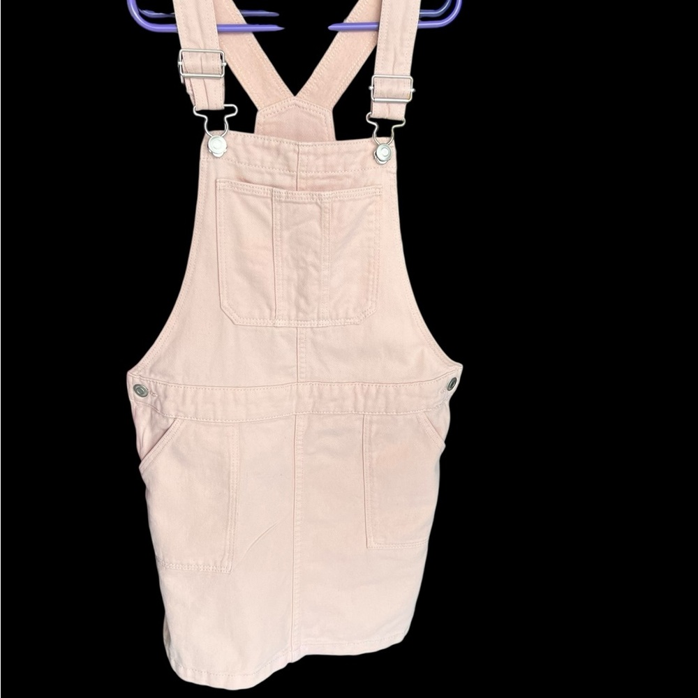 Pink Denim Overall jumper
